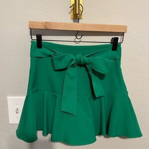 ZARA Kelly Green Skirt